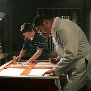 Josh Hutcherson stars as Joshua and Alfred Molina stars as Everly in Big Air Studios' The Forger (2012)