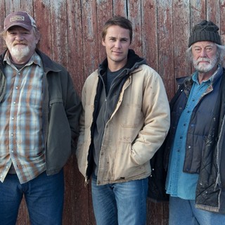 Brendan Gleeson, Taylor Kitsch and Gordon Pinsent in Entertainment One Films' The Grand Seduction (2014)