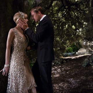 Carey Mulligan stars as Daisy Buchanan and Leonardo DiCaprio stars as Jay Gatsby in Warner Bros. Pictures' The Great Gatsby (2013)