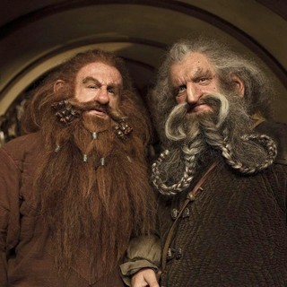 Peter Hambleton stars as Gloin and John Callen stars as Oin  in Warner Bros. Pictures' The Hobbit: An Unexpected Journey (2012)