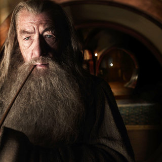 Ian McKellen stars as Gandalf in Warner Bros. Pictures' The Hobbit: An Unexpected Journey (2012)