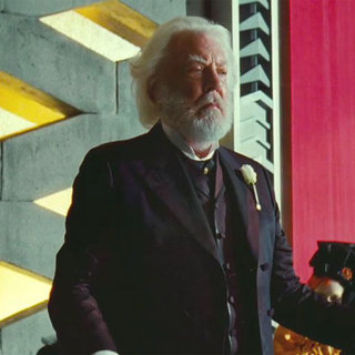 Donald Sutherland stars as President Snow Lionsgate Films' The Hunger Games (2012)