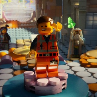 Lucy, Emmet and Vitruvius from Warner Bros. Pictures' The Lego Movie (2014)
