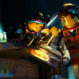 Lucy and Emmet from Warner Bros. Pictures' The Lego Movie (2014)