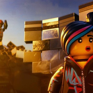 Emmet and Lucy from Warner Bros. Pictures' The Lego Movie (2014)