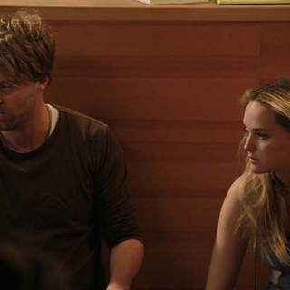 Joshua Leonard stars as Lonnie and Jess Weixler stars as Clover in Screen Media's The Lie (2011)