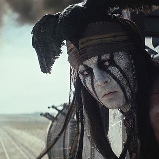 Johnny Depp stars as Tonto in Walt Disney Pictures' The Lone Ranger (2013)