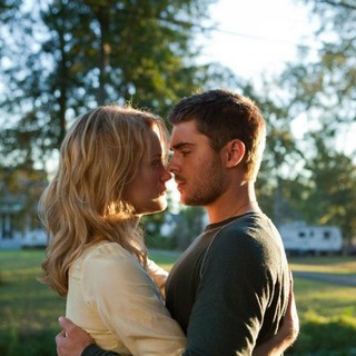 Taylor Schilling stars as Beth Clayton and Zac Efron stars as Logan Thibault in Warner Bros. Pictures' The Lucky One (2012)