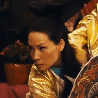 Lucy Liu stars as Madame Blossom in Universal Pictures' The Man with the Iron Fists (2012)