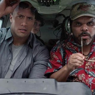 Dwayne Johnson, Josh Hutcherson and Luis Guzman in Warner Bros. Pictures' Journey 2: The Mysterious Island (2012)