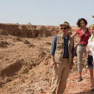 Denis O'Hare, Christa Nicola, Ashley Hinshaw and James Buckley in 20th Century Fox's The Pyramid (2014)