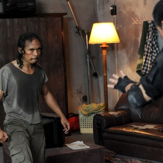 Yayan Ruhian stars as Mad Dog in Sony Pictures Classics' The Raid: Redemption (2012)
