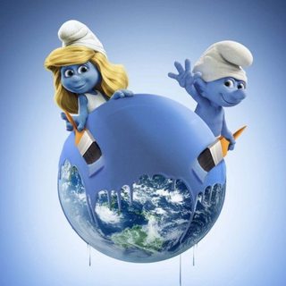 Poster of Columbia Pictures' The Smurfs (2011)