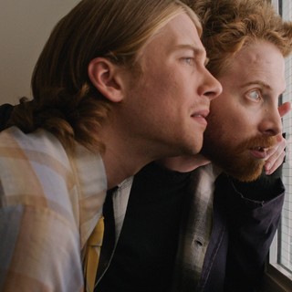 Lou Taylor Pucci stars as Luke and Seth Green stars as Zack in Gravitas Ventures' The Story of Luke (2013)
