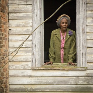 Cicely Tyson stars as Mrs. Watts in Lifetime's The Trip to Bountiful (2014). Photo credit by Bob Mahoney.