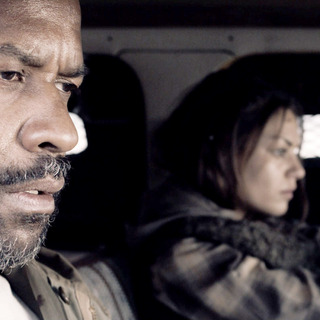 Denzel Washington stars as Eli and Mila Kunis stars as Solara in Warner Bros. Pictures' The Book of Eli (2010)