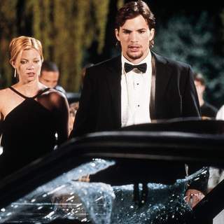 Ashton Kutcher and Amy Smart in New Line Cinema' The Butterfly Effect (2004) Ashton Kutcher and Amy Smart in New Line Cinema' The Butterfly Effect (2004)