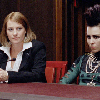 Annika Hallin stars as Annika Giannini and Noomi Rapace stars as Lisbeth Salander in Music Box Films' The Girl Who Kicked the Hornet's Nest (2010)