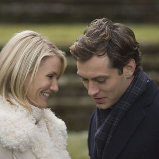 Cameron Diaz and Jude Law in Sony Pictures' The Holiday (2006)