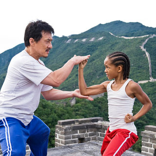 Jackie Chan stars as Mr. Han and Jaden Smith stars as Dre Parker in Columbia Pictures' The Karate Kid (2010)