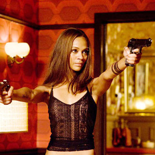 Zoe Saldana stars as Aisha in Warner Bros. Pictures' The Losers (2010)