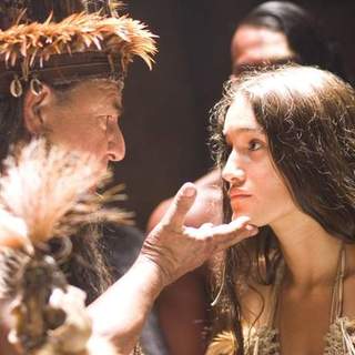 Q'Orianka Kilcher as Pocahontas in New Line Cinema's 