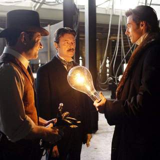 Andy Serkis, David Bowie and Hugh Jackman in Touchstone Pictures' The Prestige (2006)
