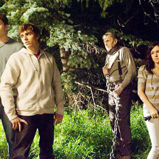 Josh Emerson, Dave Franco, Raymond J. Barry and Shannon Marie Woodward in Leomax Entertainment's The Shortcut (2009)