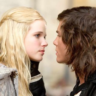 Gabriella Wilde stars as Constance and Logan Lerman stars as D'Artagnan in Summit Entertainment's The Three Musketeers (2011)