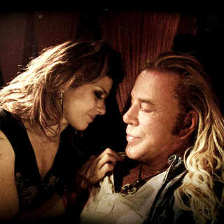 Marisa Tomei stars as Cassidy and Mickey Rourke stars as Randy 'The Ram' Robinson in Fox Searchlight Pictures' The Wrestler (2008). Photo credit by Niko Tavernise.