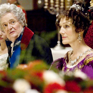 Jim Broadbent stars as King William and Harriet Walter stars as Queen Adelaide in Apparition's The Young Victoria (2009)
