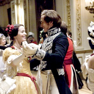 Emily Blunt stars as Young Victoria and Rupert Friend stars as Prince Albert in Apparition's The Young Victoria (2009)