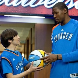 Taylor Gray stars as Brian and Kevin Durant stars as Himself in Warner Premiere's Thunderstruck (2012)