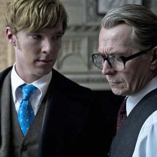 Benedict Cumberbatch stars as Peter Guillam and Gary Oldman stars as George Smiley in Focus Features' Tinker, Tailor, Soldier, Spy (2011)