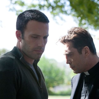 Ben Affleck stars as Neil and Javier Bardem stars as Father Quintana in Magnolia Pictures' To the Wonder (2013)