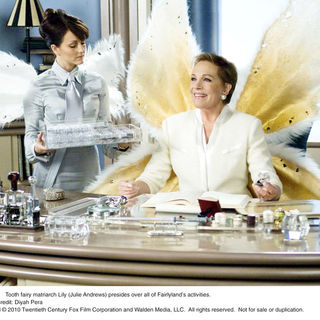 Julie Andrews stars as Lily in The 20th Century Fox's Tooth Fairy (2010). Photo credit by Diyah Pera.