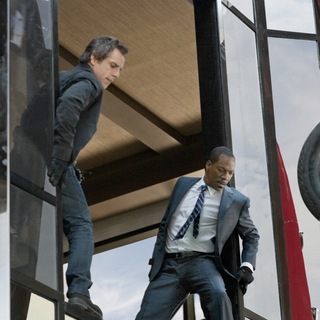 Ben Stiller stars as Josh Kovacs and Eddie Murphy stars  as Slide in Universal Pictures' Tower Heist (2011)