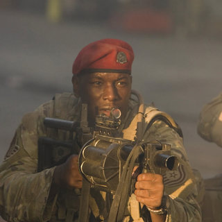 Tyrese Gibson as USAF Master Sgt. Epps in DreamWorks' Transformers (2007)