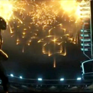 A scene from Walt Disney Pictures' Tron Legacy (2010)