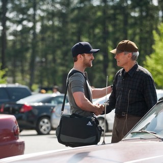 Justin Timberlake stars as Johnny Flanagan and Clint Eastwood stars as Gus in Warner Bros. Pictures' Trouble with the Curve (2012)