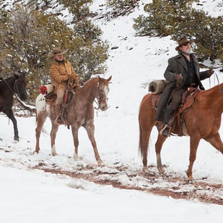 Hailee Steinfeld, Matt Damon and Jeff Bridges in Paramount Pictures' True Grit (2010)