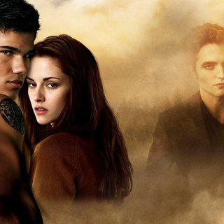 Taylor Lautner, Kristen Stewart and Robert Pattinson in Summit Entertainment's The Twilight Saga's New Moon (2009)