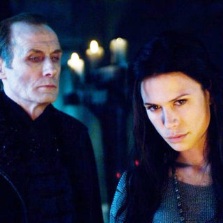 Bill Nighy stars as Viktor and Rhona Mitra stars as Sonja in Screen Gems' Underworld: Rise of the Lycans (2009)