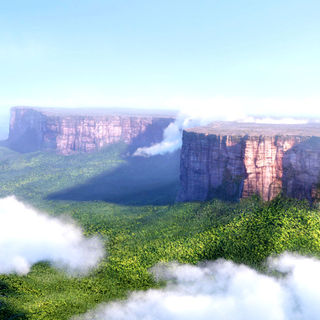 A scene from Buena Vista Pictures' Up (2009)
