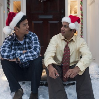 John Cho stars as Harold Lee and Kal Penn stars as Kumar Patel in Warner Bros. Pictures' A Very Harold & Kumar Christmas (2011)
