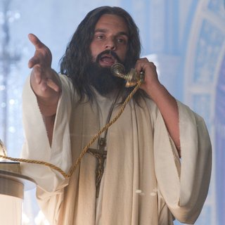 Jake Johnson stars as Jesus in Warner Bros. Pictures' A Very Harold & Kumar Christmas (2011)