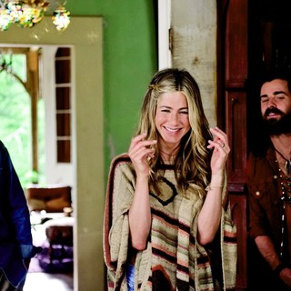 Paul Rudd, Jennifer Aniston and Justin Theroux in Universal Pictures' Wanderlust (2012). Photo credit by Gemma La Mana.