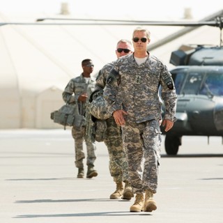 Brad Pitt stars as Gen. Stanley A. McChrystal in Netflix's War Machine (2017)