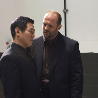 Jet Li as Rogue and Jason Statham as Jack Crawford in Lions Gate Films' War (2007) in Lions Gate Films' War (2007)