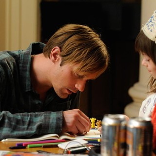 Alexander Skarsgard stars as Lincoln and Onata Aprile stars as Maisie in Millennium Entertainment's What Maisie Knew (2013)